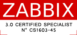 zabbix3 certified specialist